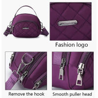 Bolsos Cuadrados Neutros Para Hombres Y Mujeres Bolsos De Hombro Y Cruzados Pequeños Estilizados Y Versátiles De Nylon - details 6