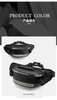 Bolsa De Cintura Para Hombres Antirrobo Con Correa Reflectante Múltiples Funciones Bolsa De Hombro Estilo Casual Material Nylon - details 19