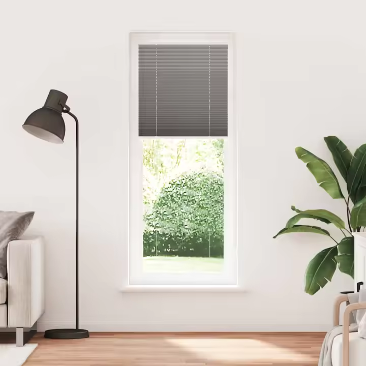 Estor Plisado Antracita 70x200 cm Tela Ancho 69,4 cm Poliéster - 1