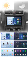 Junsun Radio Coche para VW Golf 6 2008 2009 2010 2011 2012 2013 2014 2015 2016 Inalámbrico CarPlay Android Auto AI Voice 2 din Pantalla Coche Android Auto Multimedia Navegación GPS Auto radio - details 6