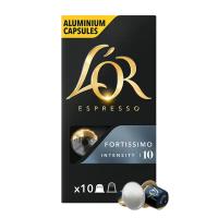 Pack 5 x L'OR Espresso Café Cápsulas Fortissimo 10 Uds Compatibles con Maquina Nespresso - Qumir - details 1
