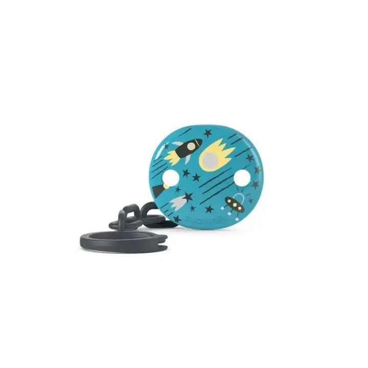Broche pinza ovalado prints Suavinex (varios colores) - 1