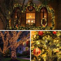 Luces Fairy Solar Para Exteriores IP65 Impermeables Con 8 Modos De Iluminación Adecuadas Para Decoración De Navidad Y Bodas - details 1