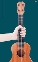 Yukri Juguete Guitarra Pequeña Para Niños Instrumento Musical De Enseñanza Con Cuatro Cuerdas Juguete Educativo Para Niños - details 0