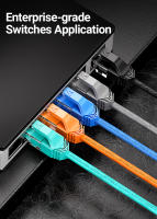 AMPCOM Cable Ethernet CAT6A RJ45 Ultrafino UTP Cable De Red RJ45 Para Computadoras De Escritorio Modem Router Conectividad De 1/10Gbps - details 14