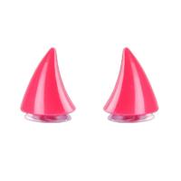 2Pcs Adornos De Cuerno De Diablos Para Casco De Motocicleta Y Coche Accesorios De Silicone Decoración Motocross Unisex - details 8