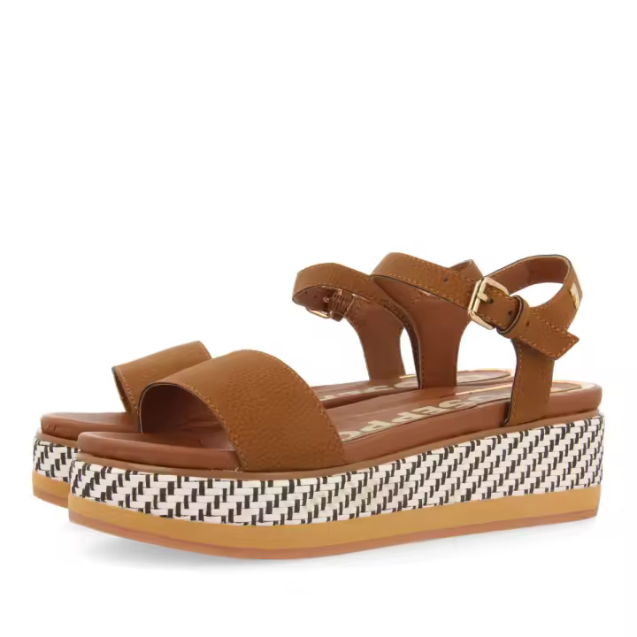 Gioseppo Sandalias de Plataforma Cuero Mujer Arrey - 6cm - 1