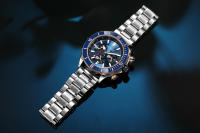 Reloj De Pulsera Deportivo Para Hombre MEGIR Lujo Negocios Caso Grande Luminoso Cronógrafo Resistente Al Agua Con Fecha - details 13
