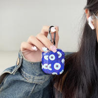 Funda Protectora Para AirPods 3 2 1 Pro2 pro Estilo Azul Con Patrón Ocular Avanzado Funda Suave De Película Adecuada Para Auriculares Y Cabezos - details 13