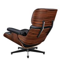 EU Stock TY321 XL Classic Recliner Light Acid Branch Armchair Black Cowhide Black Big Head Foot Deck Chair 360° Swivel Lounge Chair Furniture Genuine Leather Recliner Chair Modern Lounge Chair with Ottoman for Home Living Room Office (Black) - details 6