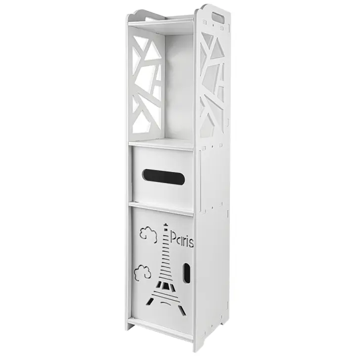 Mueble de baño mueble de baño mueble de baño estante de baño con cajones 20*20*80cm - 1