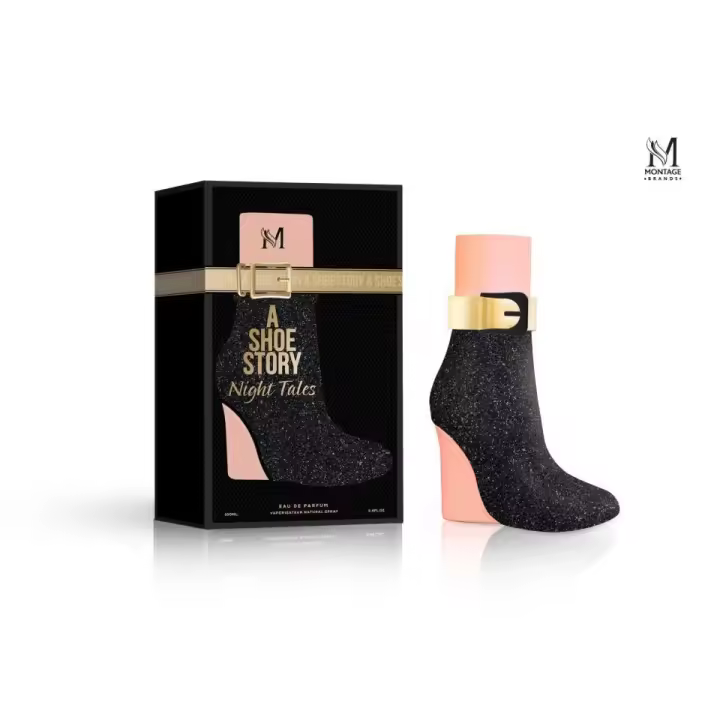 MIRAGE BRANDS Eau de Parfuma Shoe Pink Night Tales Montage Brands 100ml - Fragancia Duradera - 1
