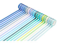 60pcs Cinta De Colores Sólidos Básicos No Repetitivos Para Decoración De Diarios Y Cuadernos DIY Caja De Pegatinas De Papel Y Arreglo De Escritorio - details 4