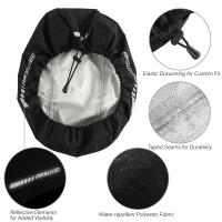 Cubierta Impermeable Para Bicicleta Con Bandas Reflectantes Cubierta De Agua Y Nieve Para Casco De Ciclismo Ultraligero Para Adultos Hombres - details 4