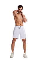 GITF Shorts De Entrenamiento Para Hombres 2-en-1 Running 7 Pulgadas Secado Rápido Gimnasio Deporte Fútbol Algodón Sólido Talla Verdadera - details 23