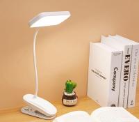 Lámpara De Escritorio Flexible 360° Con Clip Y USB Luz Nocturna Ajustable Para Dormitorio Estudio Lectura Oficina - details 0