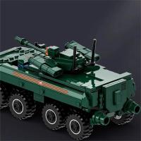 Bloques De Construcción Militar WW2 Soldados Infantería Vehículos Modelos Juguetes Para Niños Material ABS Tamaño Pequeño Compatible Con Lego - details 2