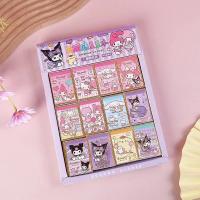 48Pcs Sanrio My Melody Hello Kitty Pegatinas De Anime Juguete Para Niños Estudiantes Suministros Escolares Kawaii Lindo Dibujo Animado - details 0