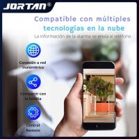 Cámara Vigilancia WiFi 6MP Doble Lente Int/Ext, Visión Nocturna Color, Zoom 8X, Alarma, App iOS/Android - Jortan Tech - details 2