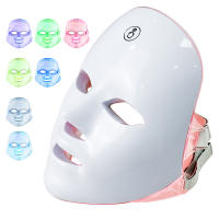 Máscara De Luz LED Para El Rostro Con Carga USB 7 Colores Terapia Fotónica Belleza Anti-Edad Rejuvenecimiento Piel Blanqueadora Cuidado De La Piel - details 17