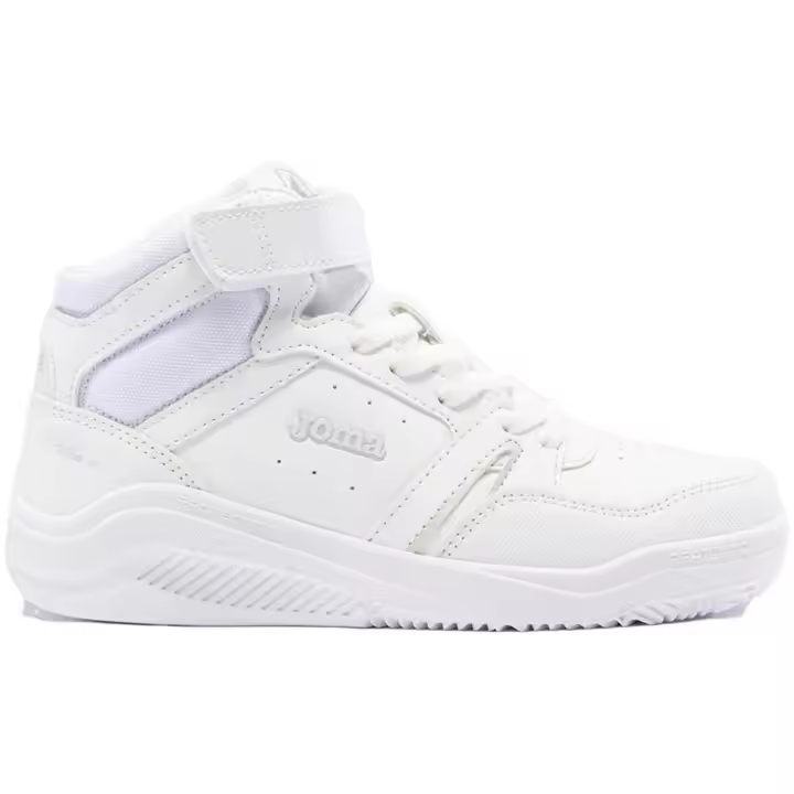 Zapatillas Joma modelo Platea Mid Jr 2402 Blanco - 1