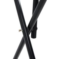 vidaXL Soporte de montura plegable de pie independiente hierro negro - details 6
