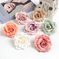 3/5Pcs Rosas Artificiales De Seda Para Decoración De Sala De Estar Cocina Bodas Jardines Fiestas DIY Corona Regalos Accesorios - details 2