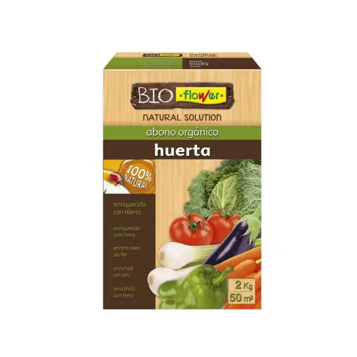 Flower Abono Orgánico Huerta - 2 Kg - 1