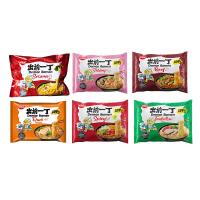 Nissin Demae Instant Noodles Ramen 7 PAQUETES MEZCLADOS - Tonkotsu, pollo, ternera, sésamo picante, gambas, salsa de soja,  pato (100 g) - details 1