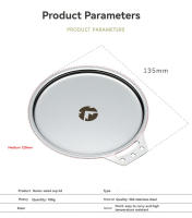 CAMPINGMOON S-SG Taza De Acero Inoxidable 304 Para Camping Con Tapa Calentadora Resistente a La Nieve No Desmontable - details 2