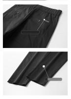 Pantalones Casuales Para Hombre Estilo Clásico Verano Nuevos 4 Colores Mallas Delgadas Moda Negocios Ajustados Color Sólido Algodón Talla 38 - details 13