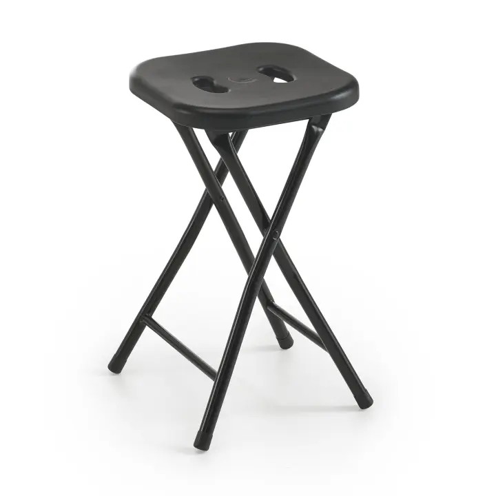 GEDY CO761400900 Taburete Plegable Negro - 1