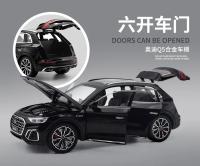 Modelo De Coche AUDI Q5 SUV 1:24 En Aleación Y Metal Con Sonido Y Luz Colección De Vehículos a Escala Juguete Educativo Para Adolescentes - details 5