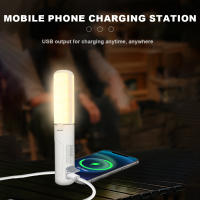 Lámpara Portátil LED Recargable Para Camping Con Iluminación Magnética Y Tríptida Energía Móvil Para Exteriores Y Viajes - details 6