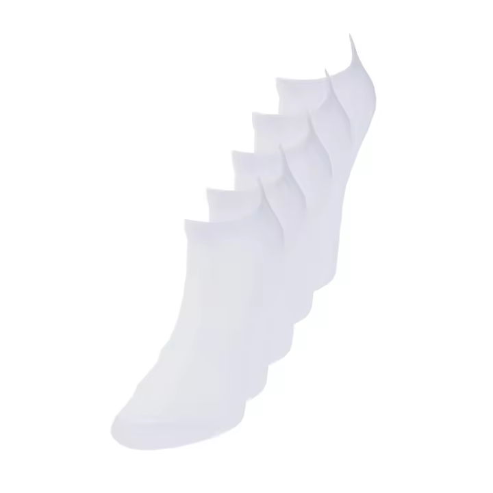 Trendyol White-Grey 5-Pack Cotton Knitted Sports Yoga Socks Twoaw20Co0011 - 1