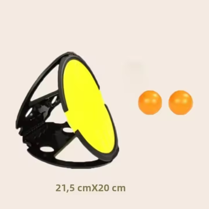 Juego De Juguetes Deportivos Para Padres E Hijos Lanzamiento Y C Atracci N Bola Y Raqueta De Plástico Para Adultos Y Niños Regalo Divertido Para Fitness Y Deportes - 1