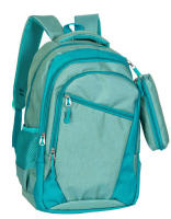 J.S ONDO MOCHILA TIPO TELA PARA HOMBRE Mochila Escolar Mochila de Viaje Negocios Trabajo Diario Antirrobo Impermeable Grande Mochila Ordenador CLASICO 18 pulgadas CON ESTUCHE - details 4