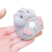 Juguete De Capulín Japonés Gashapon Muñeco De Peluche Flocado De Hamster Grueso Y Suave Regalos Para Niños Alivio Del Estrés Al Comprimir - details 1