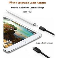Apple Mfi certificó a la hembra a la transferencia de datos video audio de la música del paso del conector macho cable de extensión del relámpago del 1m para Iphone Ipad, cable de extensión de Iphone - details 1