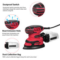 Sándwich Eléctrico Compacto Con Colección De Polvo 220W 1.6Amp Con 20PCS De Papel De Sándwich Y Caja De Polvo Transparente - details 4