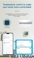 Sensor De Temperatura Y Humedad WiFi Tuya Con Iluminación Inteligente Compatible Con Alexa Y Google Assistant Para El Hogar - details 7