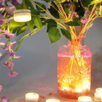 Luz Submersible LED Remota De Batería Con 16 Colores RGB Para Bodas Navidad Y Valentín Fiesta Luz De Té De La Balsa - details 10