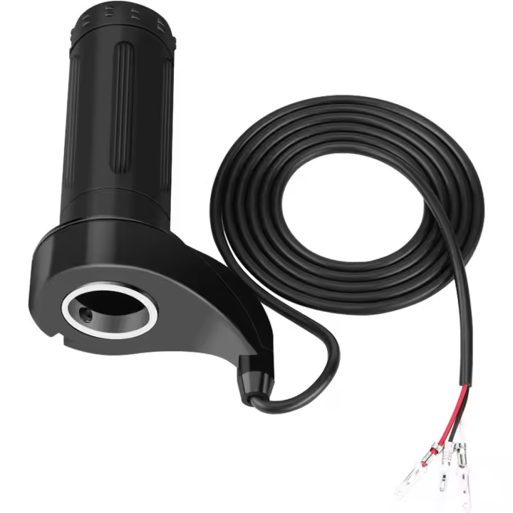 Puños de acelerador para motorteta, Puños de acelerador Eléctrico, Puños de manillar, Puños de manillar de Bicicleta, controlador de velocdad de Bicicleta Eléctrica con acelerador - 1