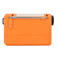 Radio Portátil HanRongDa Con Luz LED Y Generador De Manivela Solar Energía Solar Batería De 2000mAh Alarma SOS Para Emergencias Exteriores - details 5