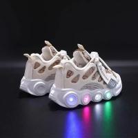 Zapatillas Para Niños Y Niñas De Cuero Impermeable Y Malla Respirable Blanco Zapatos Deportivos Para Correr En Escuela Marca Antideslizantes Tallas Verdaderas Para Edad 4-6 Años - details 1