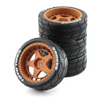 4Pcs Neumáticos De Carreras RC 1/10 Para Coche Tamiya TT01 TT02 XV01 TA06 PTG-2 HPI WR8 HSP Piezas De Mejora Para Coche RC - details 2