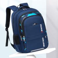 Nueva Mochila Escolar Para Niños Impermeable Bolsa De Libros Para Adolescentes Chicos Material De Nylon Cierre De Cremallera - details 9