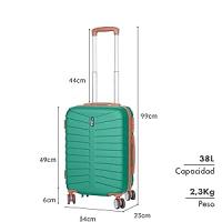 T-LoVendo - Maleta de Cabina 55x34x23 | Viaje Equipaje de Mano avión | 4 Ruedas giratorias | Material ABS Ligero Semirígida | Candado o Cerradura combinación | Asa telescópica | Ideal escapadas fin de semana - details 0
