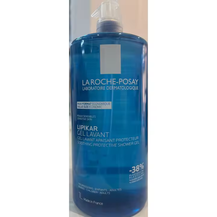 ROCHE POSAY LIPIKAR GEL FLUIDO HIDRATANTE DE CUERPO 1000ML CN 166381 - 1