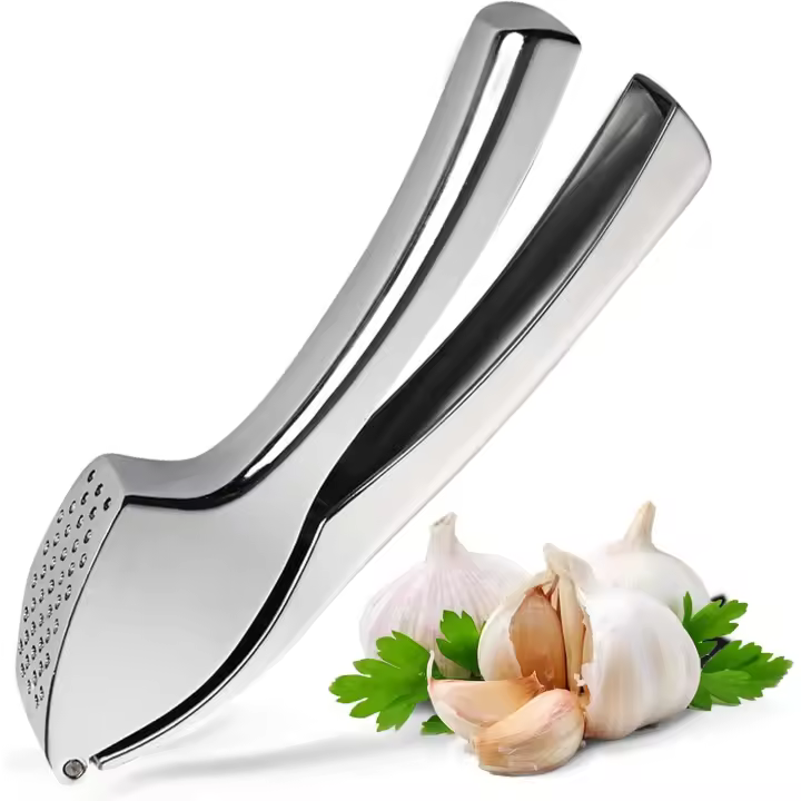 Trituradora de Ajo Premium, Prensa de Ajo de Cocina - 1